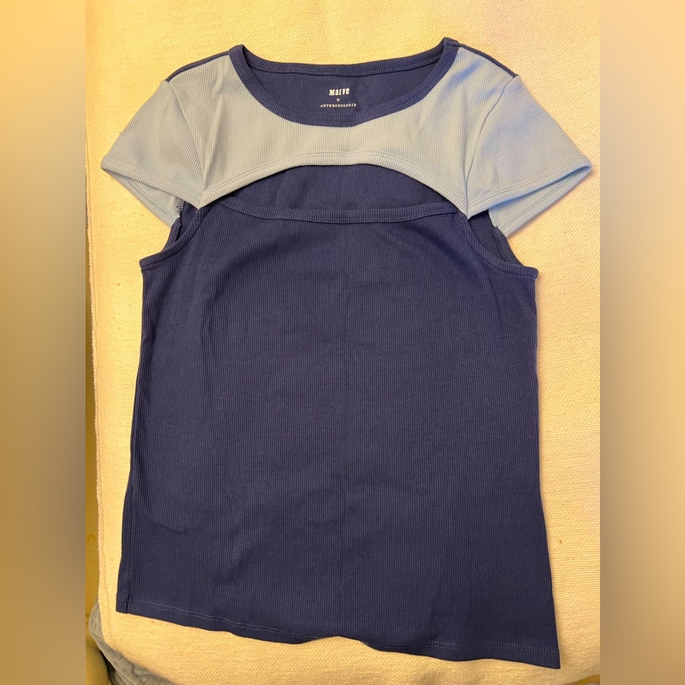 Maeve peek-a-boo t shirt